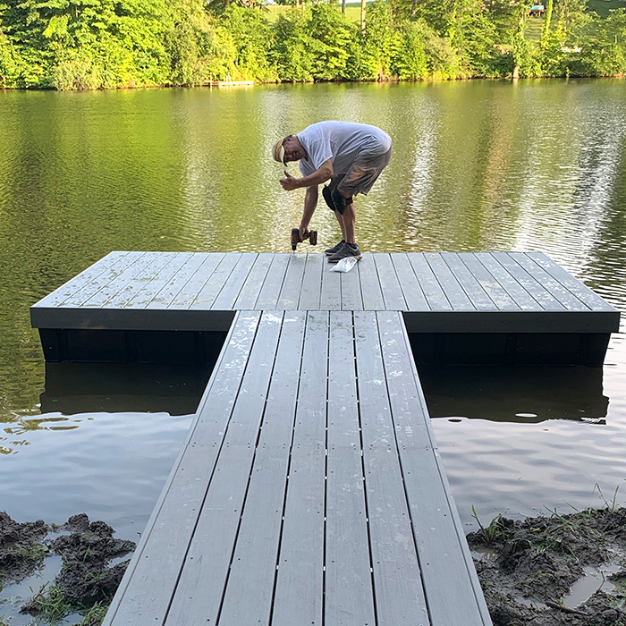 Pond King’s Guide to Installing a Floating Dock: Is DIY Right for You?