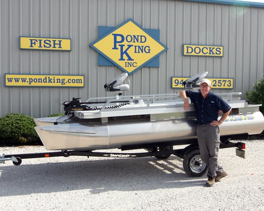 An Honest Review of a Pond King Small Pontoon Boat